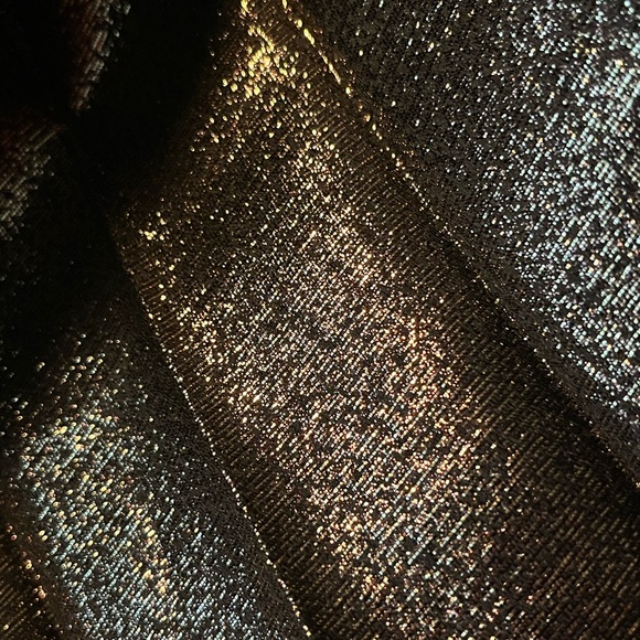 Kate Spade New York Sonny Metallic Gold Pleated Skirt, New With Tags, Size 12 - Picture 5 of 12